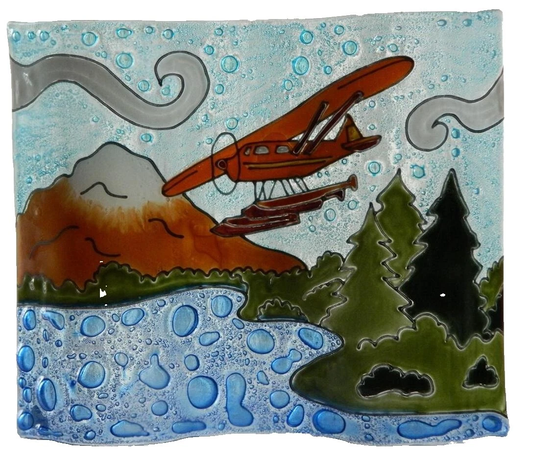 Pabellón de cristal decoración esculturas y estatuillas