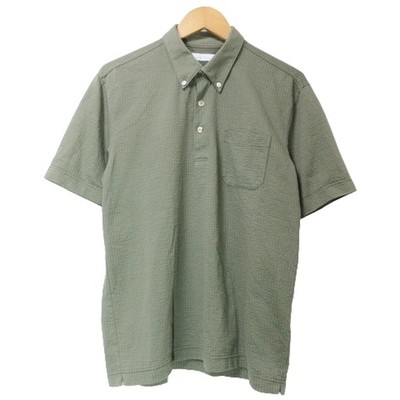 GREEN LABEL RELAXING UNITED ARROWS BUTTON DOWN POLO SHIRT SHORT 