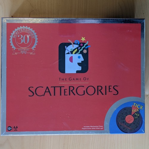 Scattergories 30th Anniversary Edition New Sealed