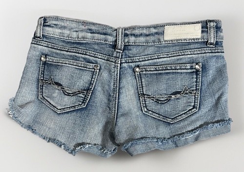 Almost Famous Distressed Cutoff Denim Shorts bestickt Pkts Jr. Gr.3/27" (283.F) - Bild 4 von 4