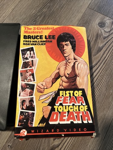 ** Fist of Fear/Touch of Death VHS - Bruce Lee - RARE ORIGINAL 1985 COVER - Picture 4 of 6