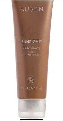 Nuskin Sunright INSTAGLOW Face Body self Tanning Streakless Gel -Free Shippping