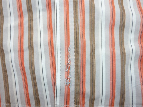 CAMISA BEN SHERMAN 100% ALGODÓN MANGA CORTA GRANDE - Imagen 3 de 7