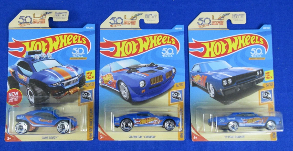 Hot wheels 50th anniversary box best sale set