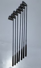Vintage Spalding Executive Set Of Irons 3-9 Wedge Medium Flex Steel Shaft. EUC