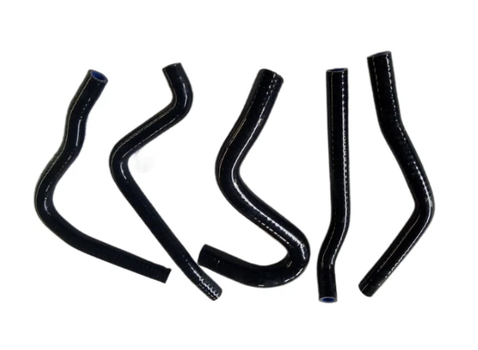 Manguera de refrigeración de radiador de silicona azul 2 tiempos para KAWASAKI KX250 KX 250 1990-1993 Foto 4 de 4