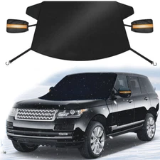 For Hyundai Windshield Snow Cover Frost Guard Ice Protector & Side Mirror Cover