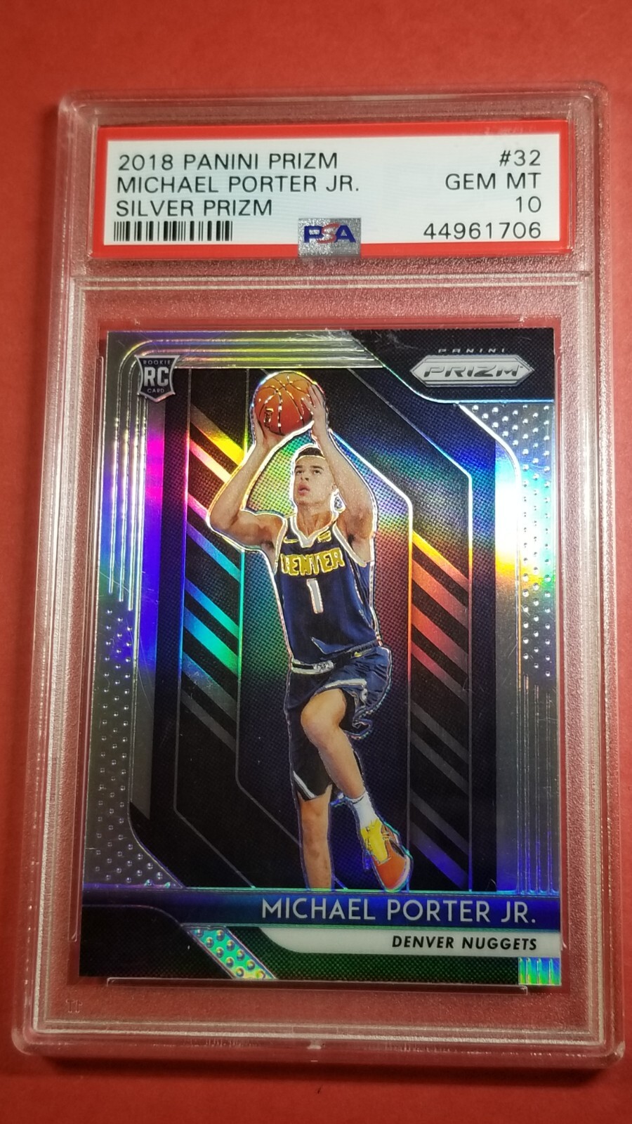 その他 Michael Porter Jr. RC Silver Prizm Michael Porter Jr. 2018 Prizm #32 Silver Price Guide - Sports Card