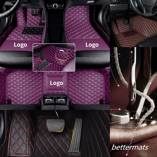 Fit for Porsche All Models Auto Carpets Waterproof Luxury Custom Car Floor Mats - Imagen 8 de 33