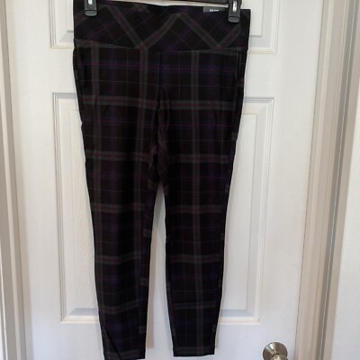Torrid Pixie Pant Blue Green Plaid 00 NEW