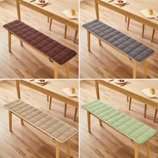 Thick AntiSlip Long Bench Cushion Change Shoe Stool Pad Solid Sofa Seat Pad Wood