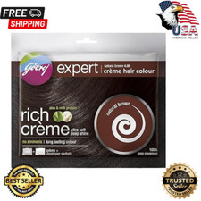 GODREJ EXPERT RICH CREME-Natural Brown, No ammonia, long lasting Hair Color