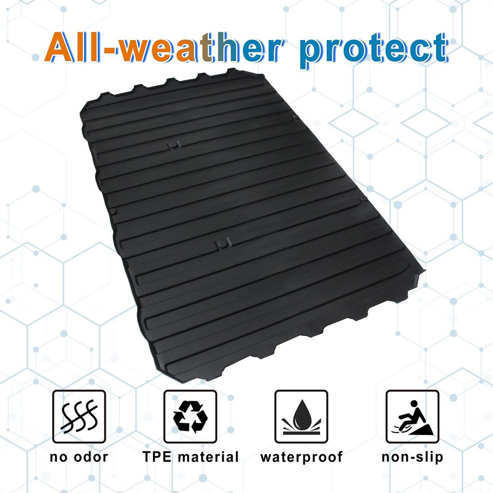 Polaris Ranger Base/EPS/Premium 1000 Rubber Floor Mats (NON XP MODELS - Foto 3