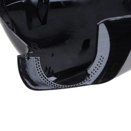 2x Carbon Fiber Style Mirror Cover Cap for BMW F10/F18 Sedan/F11 Touring 2010-13 - Picture 7 of 9