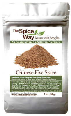 The Spice Way Chinese Five Spice Seasoning 2 oz