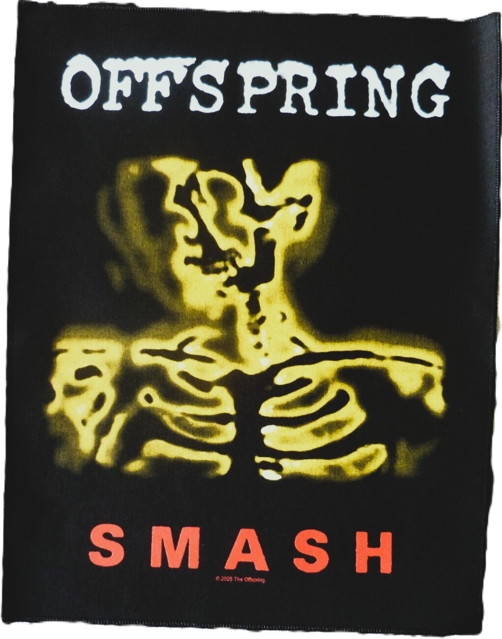 The Offspring Unisex Schwarz Backpatch - Smash - Lizenziertes Merchandise! - Bild 2