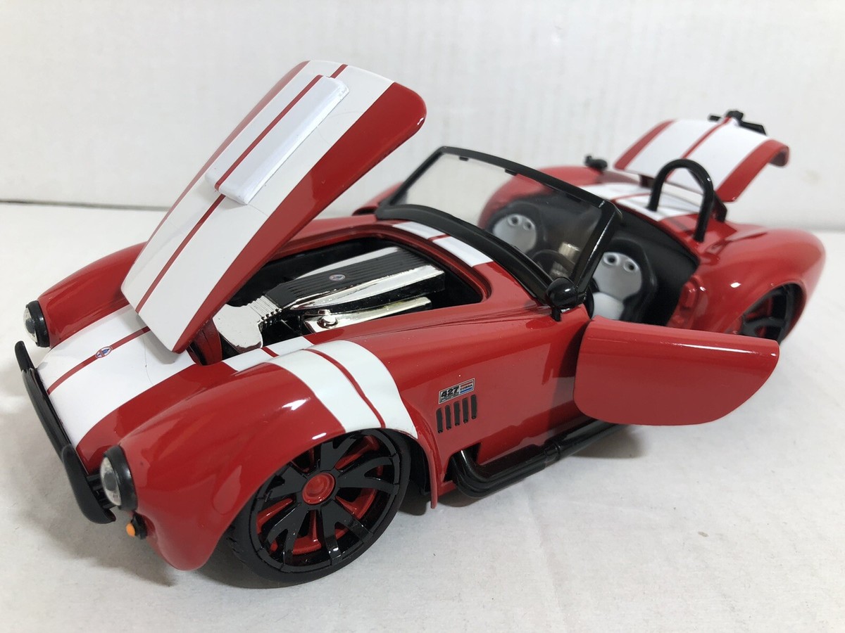 【新品未開封】JadaTOYS 1965 SHELBY COBRA 427S/C Amazon.com: Jada Toys Bigtime Muscle 1:24 1965 Shelby Cobra