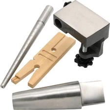 Jewelers Jewelry Making Craft Tool Multi Utility Bench Pin Combo Set
