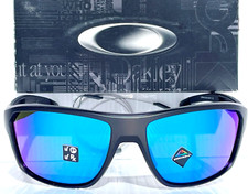NEW Oakley SPLIT SHOT Matte Black POLARIZED PRIZM Sapphire Lens Sunglass 9416-33