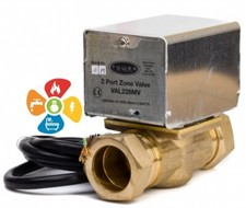 TOWER 28mm 2 TWO PORT MOTORISED ZONE VALVE 5 WIRE REPLACES HONEYWELL V4043H 