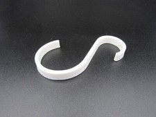 S Hooks Hook for over Closet Bar Rod Hanger 3D Printed PICK COLOR 3.25 in 6 PCS