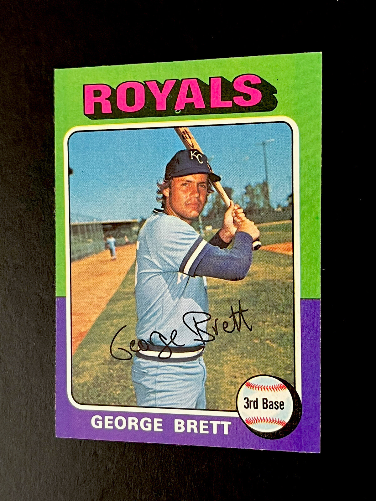 1975 Topps George Brett #228 Rookie Card RC - Picture 3 of 14