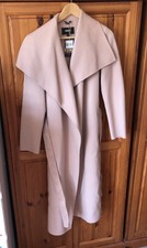 Mackage Mai Leather-wool Blend Coat Size M