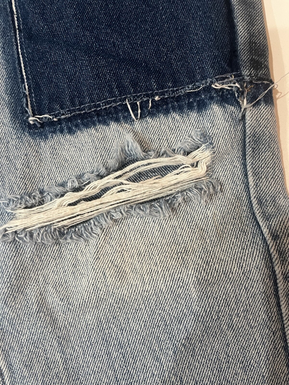 BDG Patchwork Straight leg High rise Relaxed Jean… - image 5