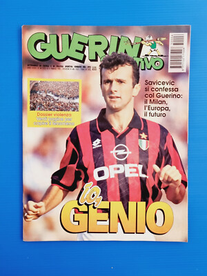 Guerin Sport 10-1995 Shirts Inter-Sampdoria-Torino - Baggio