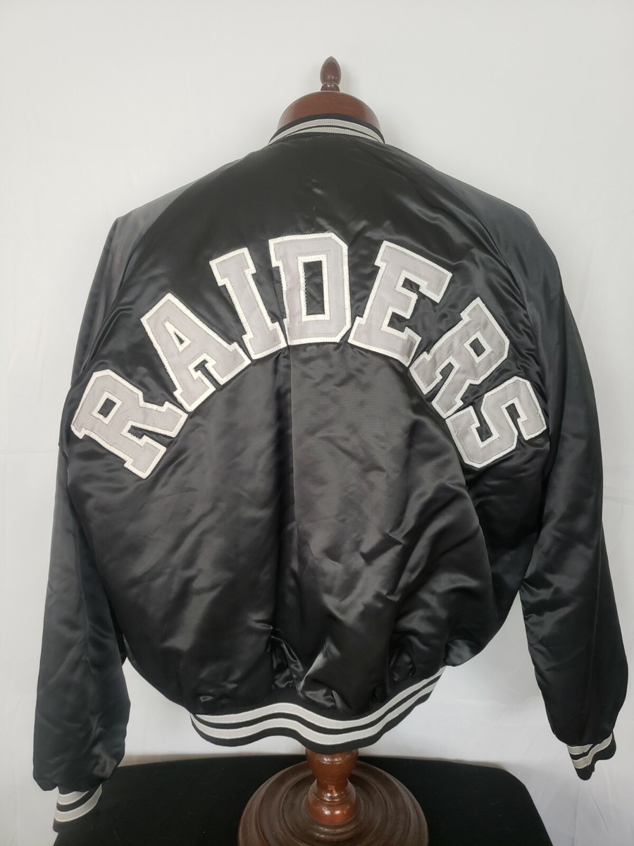 🔥Vintage Chalk Line XL Oakland Las Vegas Raiders Starter Style