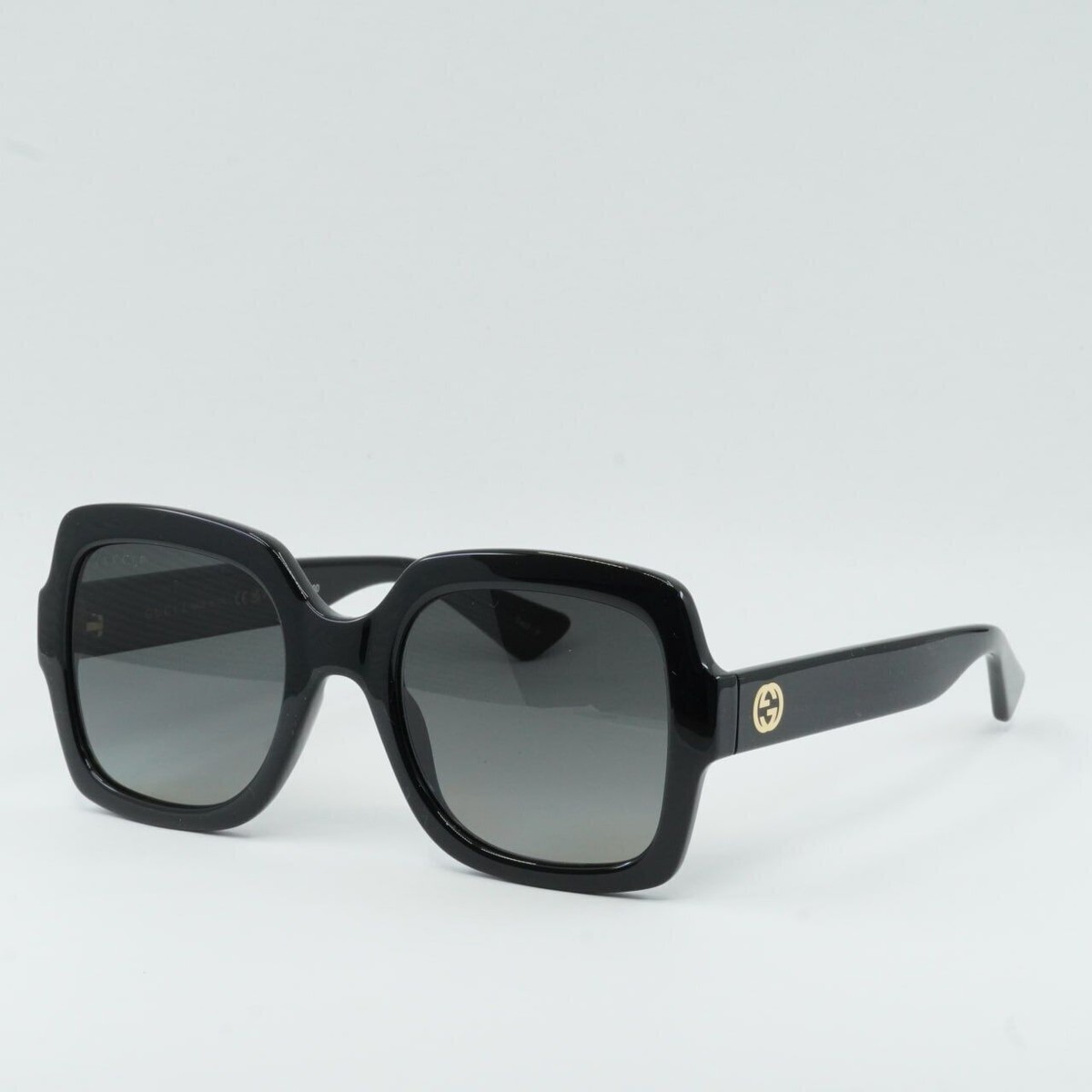New GUCCI GG1337S 002 Shiny Black/Gradient Gray Polarized 54  display picture 2