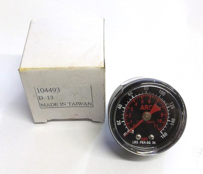 #ad ARO PRESSURE GAUGE 104493 160 PSI 1 8quot; NPT CONNECTOR 1 1 2quot; DIAL SIZE $15.00