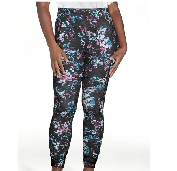 AVIA Women Active Core Performance Print Leggings With Side