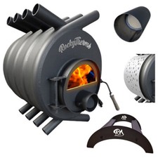 ROCKYTherm Warmluftofen 9kW Werkstattofen inkl. Katalysator Auswahlset ROC009SET