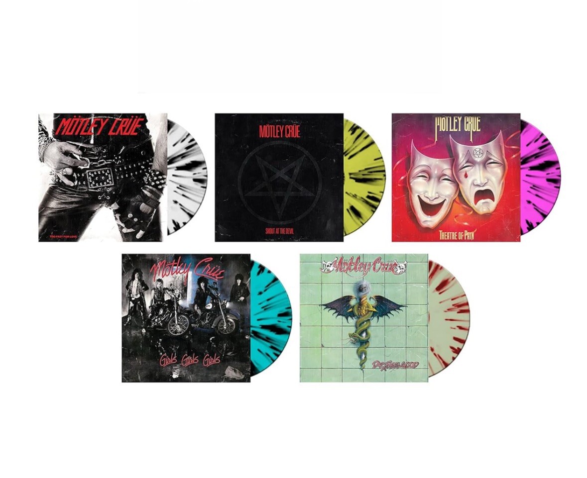 Crucial Crue: the Studio Albums 1981-1989 by Motley Crue