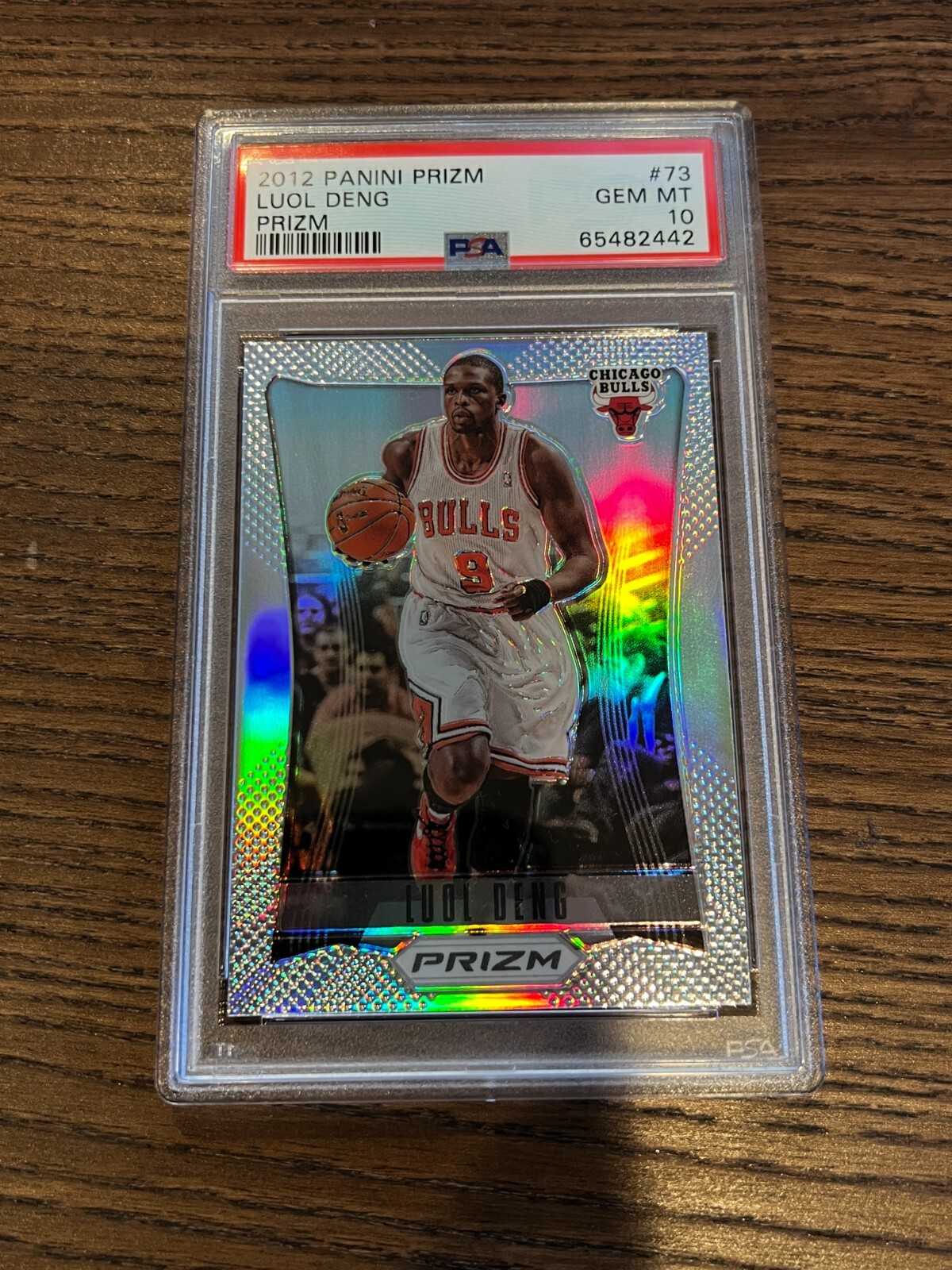 PSA 10 2012-13 Panini Prizm Luol Deng Silver Prizms #73 POP 3