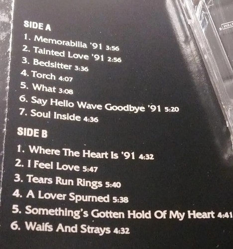 SOFT CELL "Memorabilia" 1991 Compilation Of (The Singles/Best Of ) W/MARC ALMOND - Picture 4 of 6