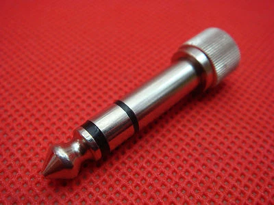 Screw 1/4" to 1/8" 3.5mm Plug Studio DJ Adapter For SONY MDR-7506 MDR Headphone