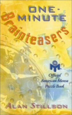 One-Minute Brainteasers: Official - 9780806901879, Alan Stillson, paperback, new