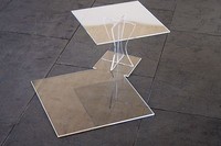 Tortenetagere Acryl Etagere Hochzeit 2 Etagen Plexiglas 25X25 30X30 Cm