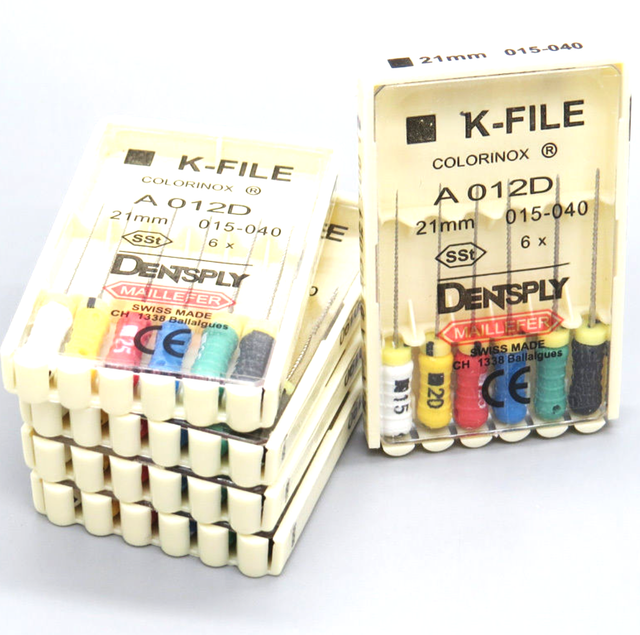 DENTSPLY NITI ENDODONTIC DENTAL KFILES 21mm, 1540 (5 Pack) eBay