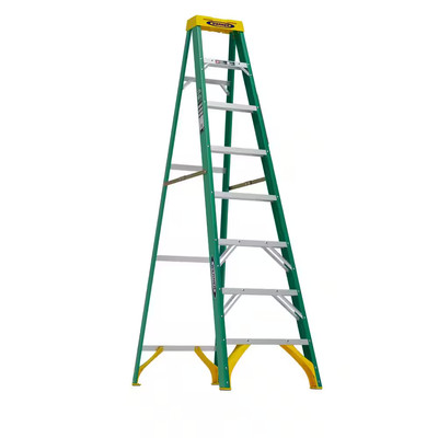 8 ft. Fiberglass Step Ladder. Load Capacity 225 Lb