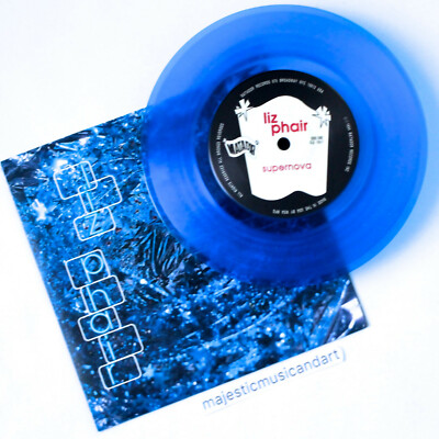 LIZ PHAIR SUPNOVA 7'' BLUE VINYL 1994 ORIGINAL EX+ RARE