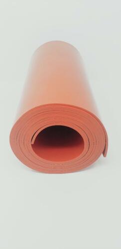 SILICONE RUBBER SHEET 1/8 THK X 36"WIDE x36" LONG FREE SHIPPING - Picture 2 of 6