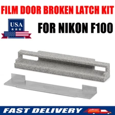 For Nikon F100 Film SLR Back Film Door Broken Latch Latches Metal Repair Kit