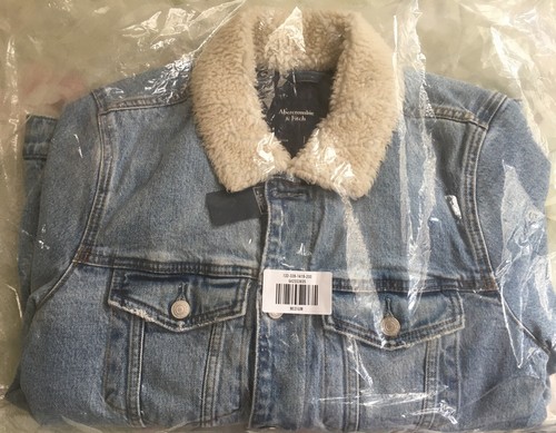 NWT Abercrombie \u0026 Fitch A\u0026F Sherpa 