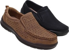 Herren Halbschuhe Schuhe Slipper Männer Freizeit leicht Nr. 1300