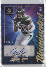 2022 Panini Luminance Illuminated Ink Gold 6/49 Marcus Maye #ILL-MAM Auto 1h2h