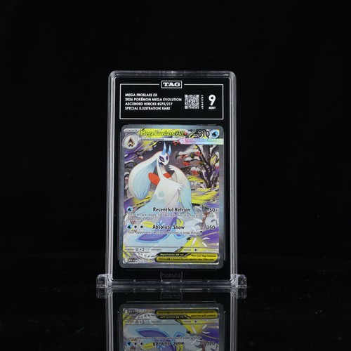 Mega Froslass ex graded TAG 9 for sale on eBay