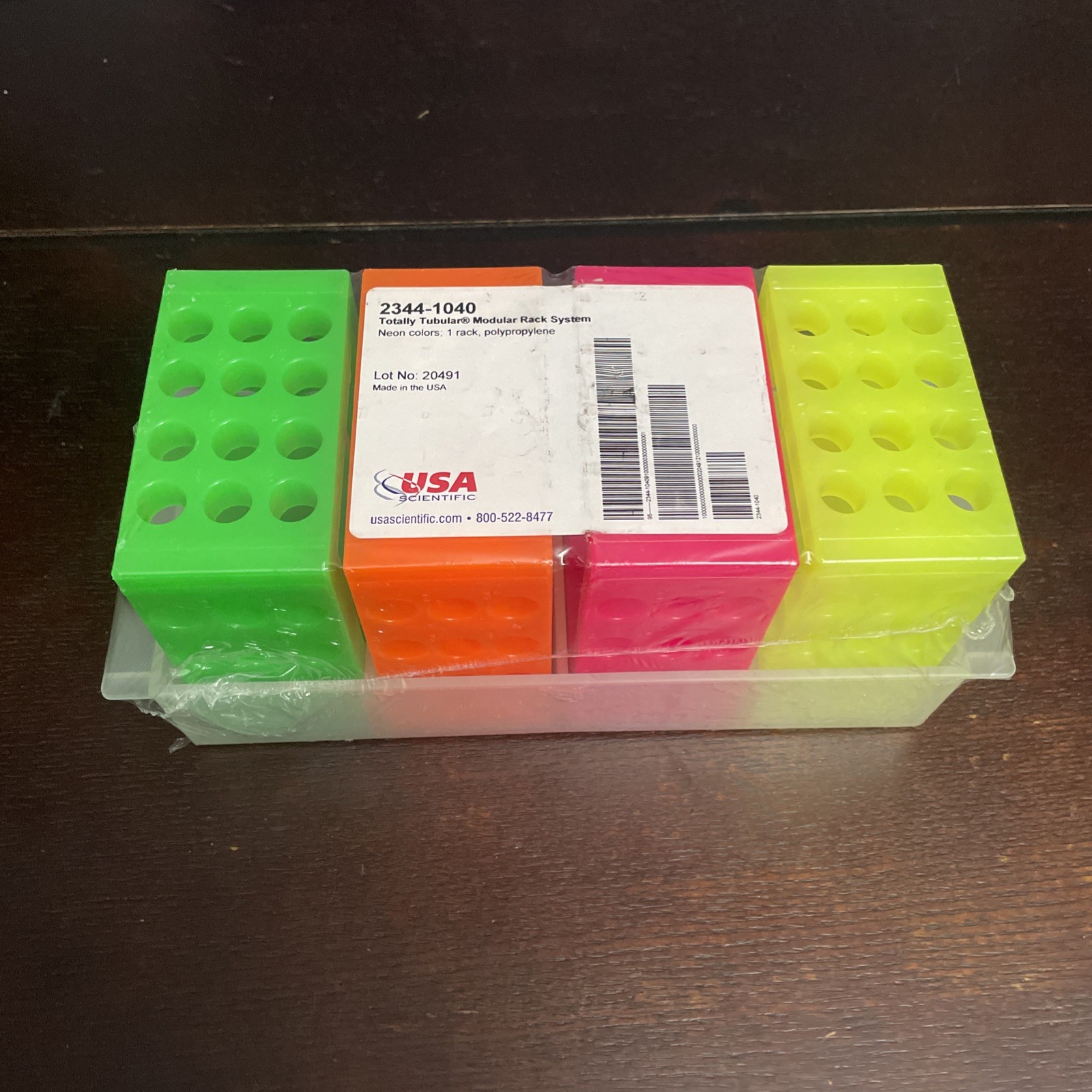 USA Scientific 2344-1040 Totally Tubular Modular Rack System - Neon Colors